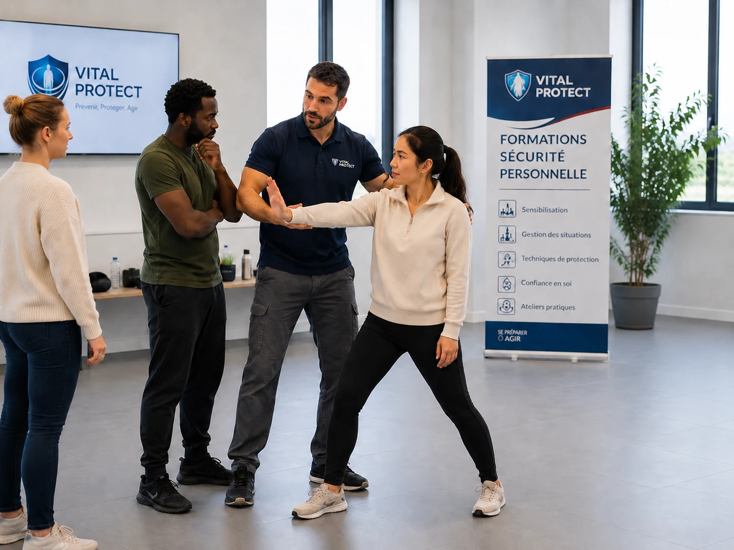 Formation progressive Vital Protect en salle